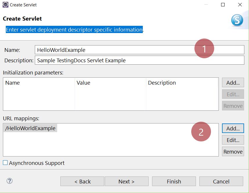 Servlet Deployment Descriptor Information