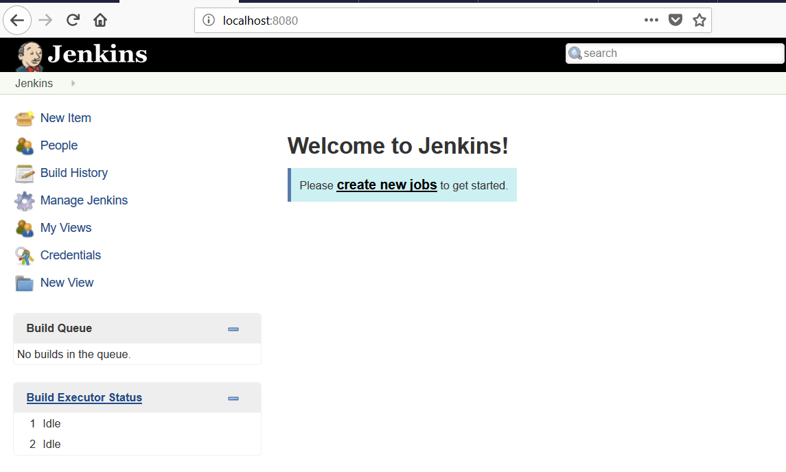 Jenkins Dashboard