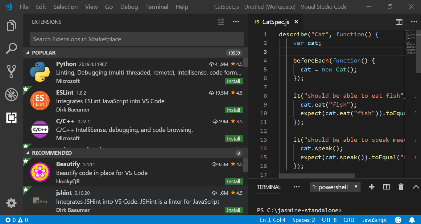 Install Extensions For Visual Studio Code TestingDocs Com