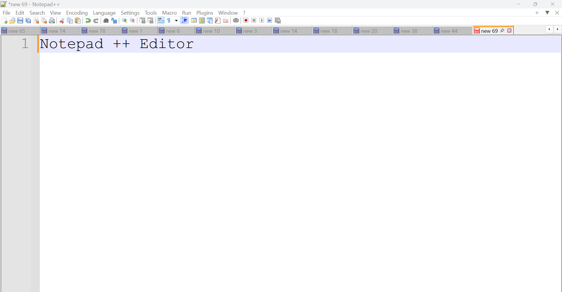 Difference between Notepad and Notepad++