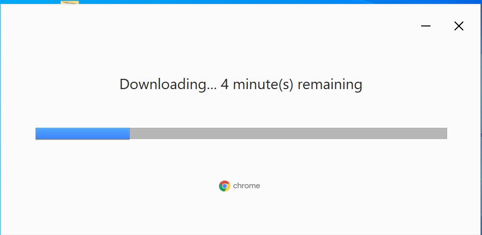 Downloading Chrome