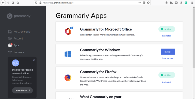 grammarly for mac free download