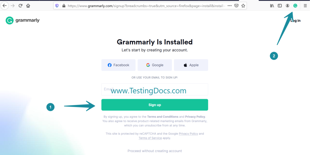 How To Install Grammarly Firefox Plugin TestingDocs