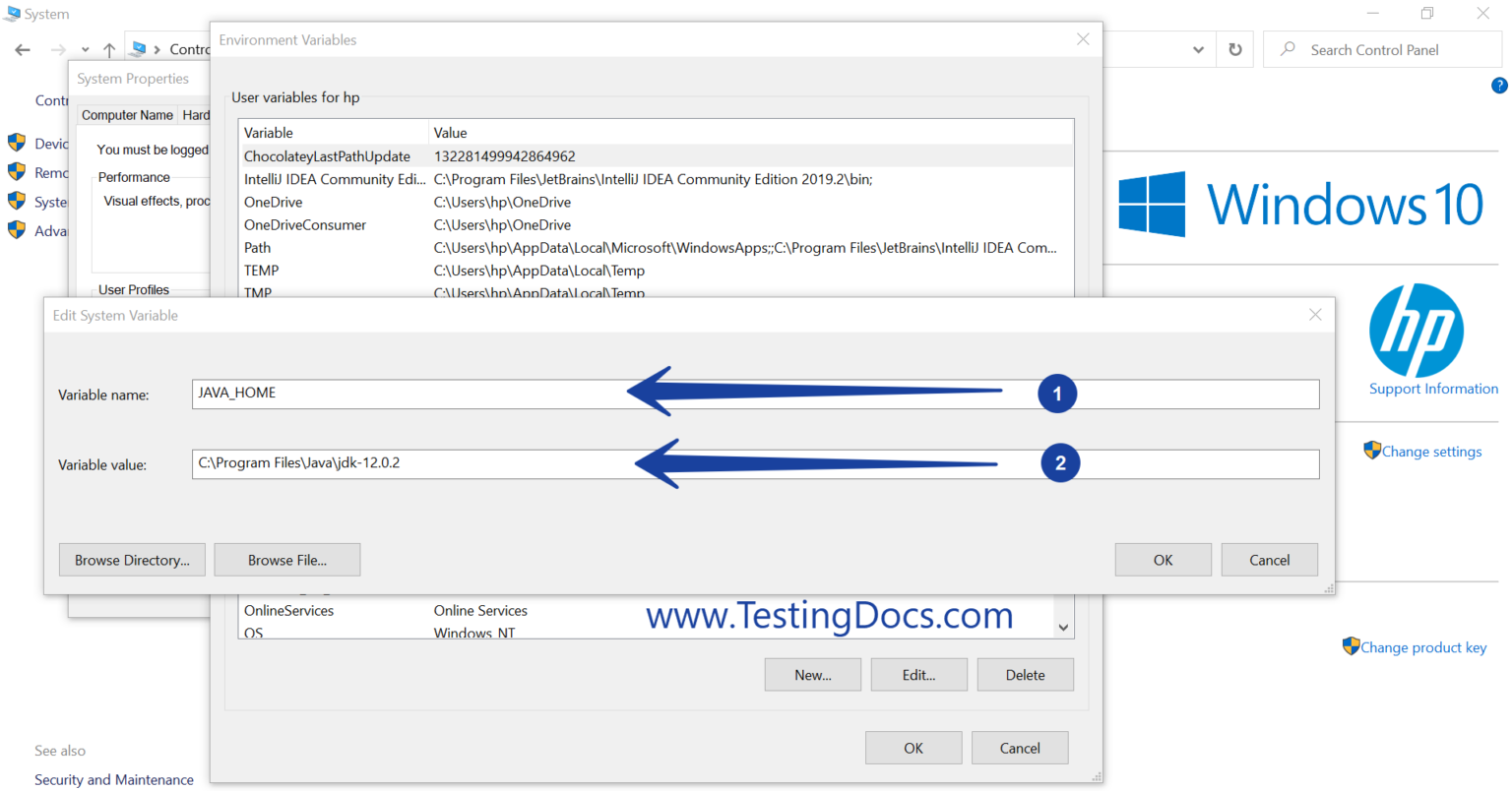 How to set JAVA_HOME on Windows - TestingDocs.com