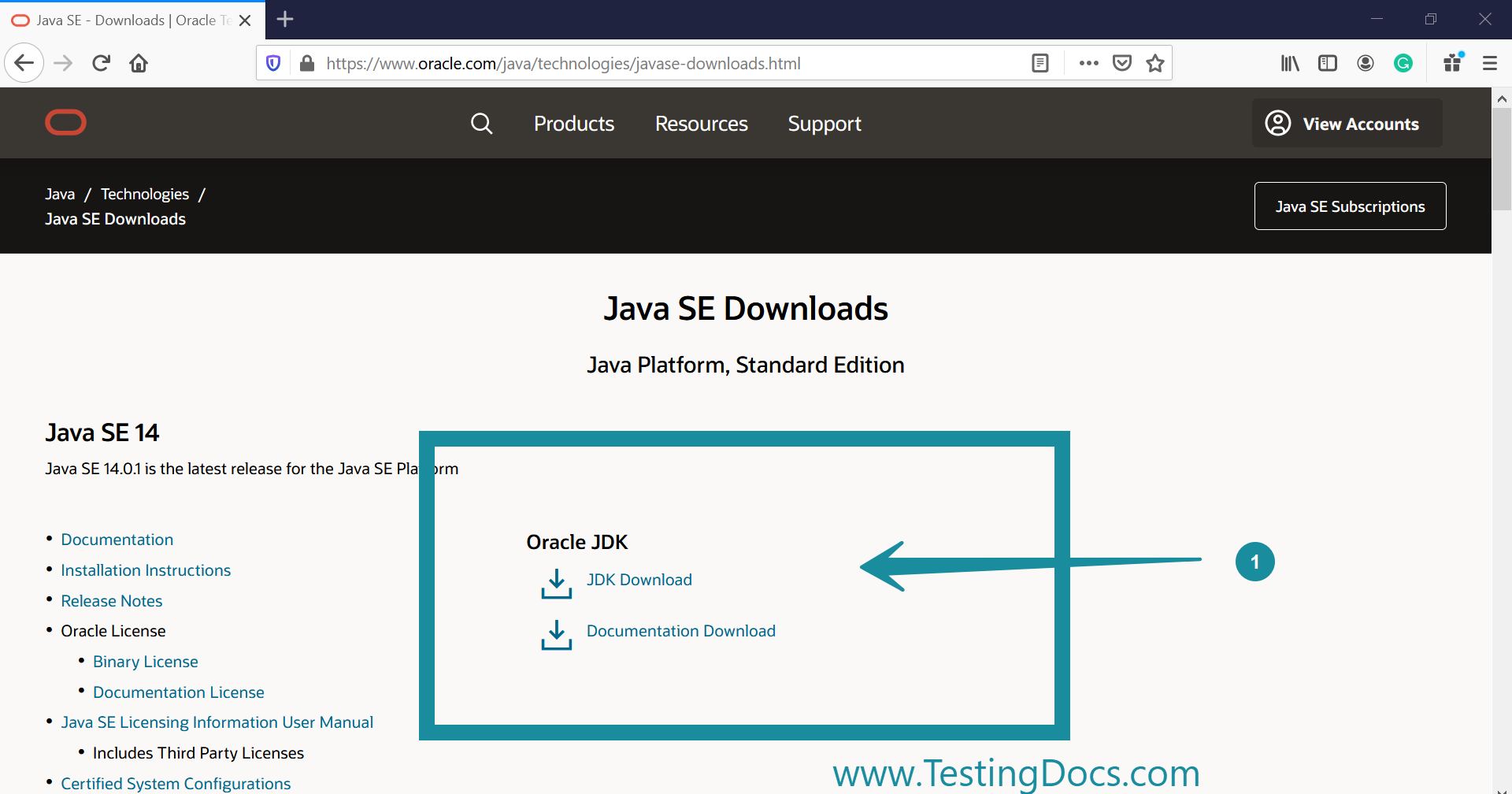 Latest Oracle JDK Download