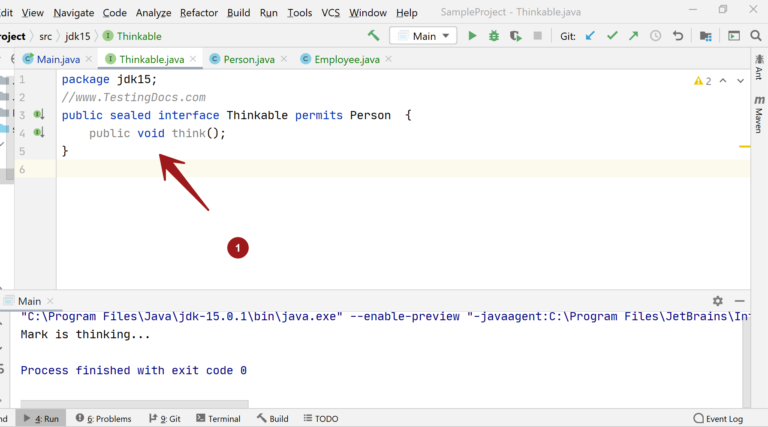 What is a Sealed Interface in Java | TestingDocs