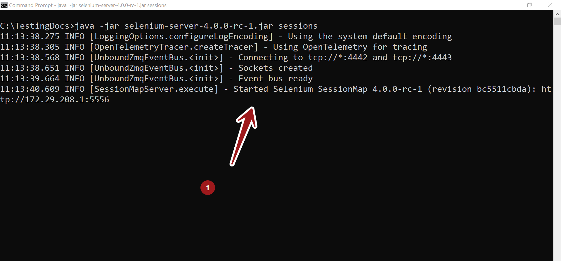 Selenium Session Map