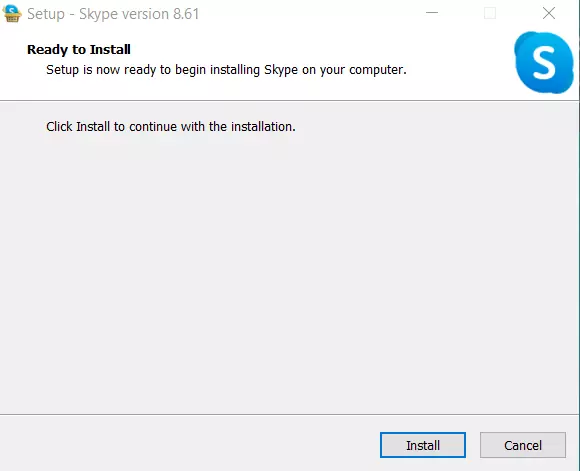 Skype Install 