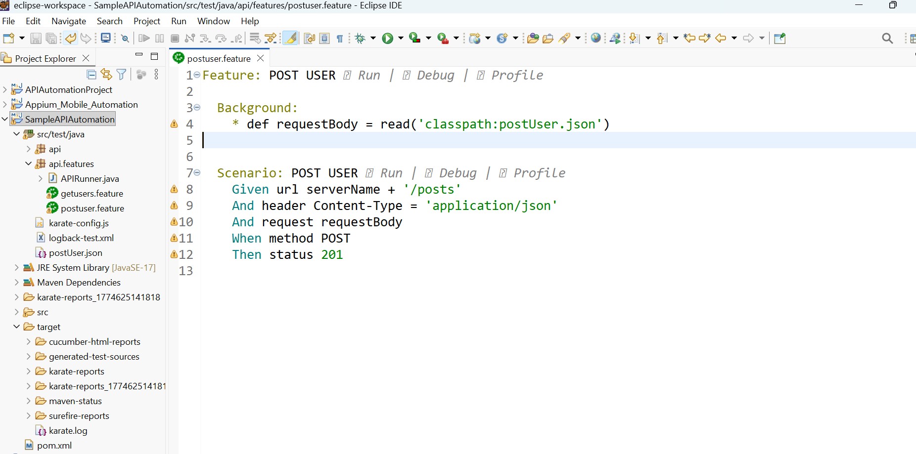API Request from External JSON