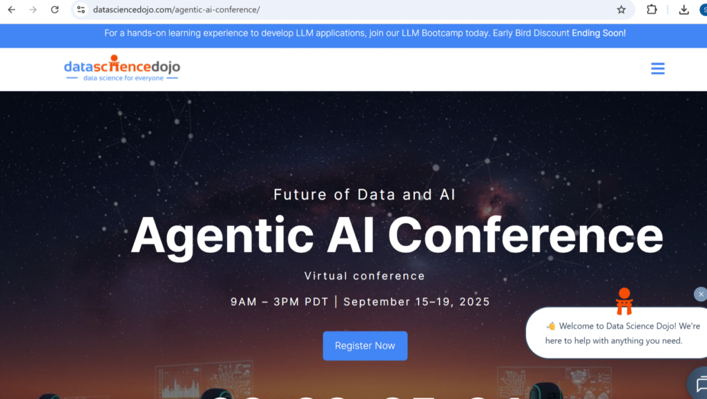 Agentic AI Conference by Data Science Dojo | TestingDocs