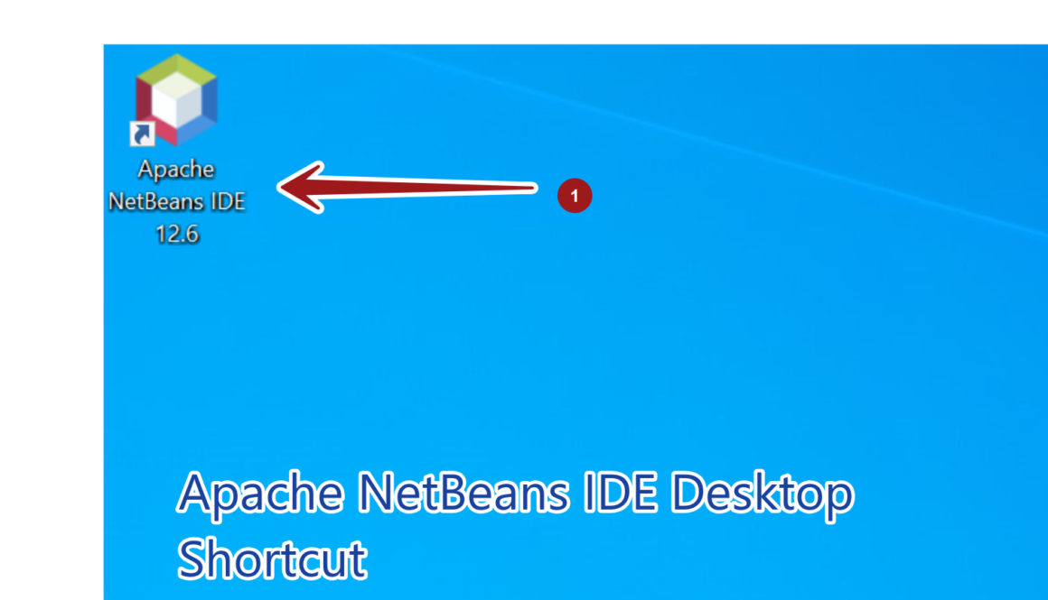 Apache NetBeans IDE Desktop Shortcut