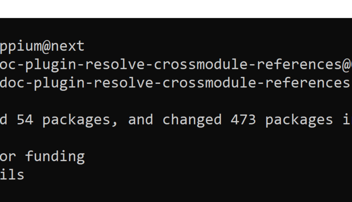 Appium 2.0 Installation