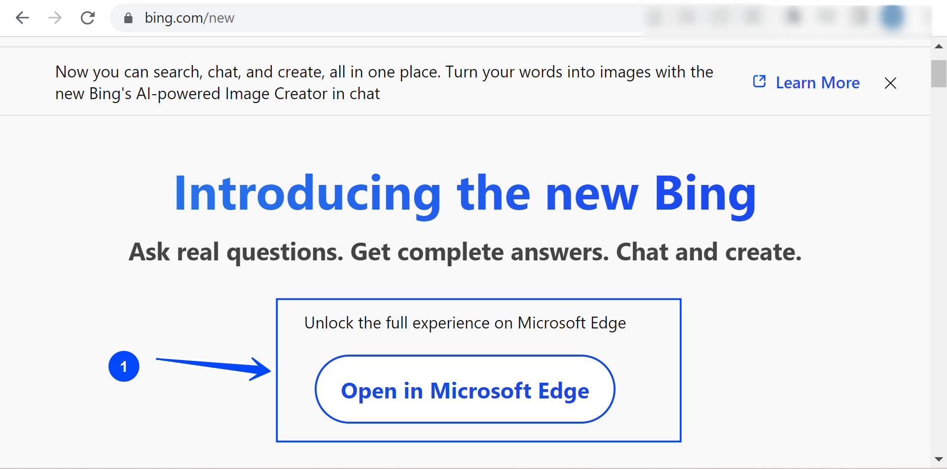 Bing AI Chat Edge Browser