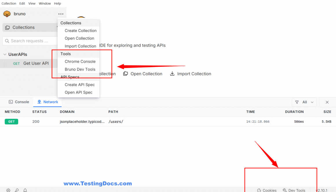 Bruno Dev Tools