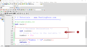 C Variables - TestingDocs.com