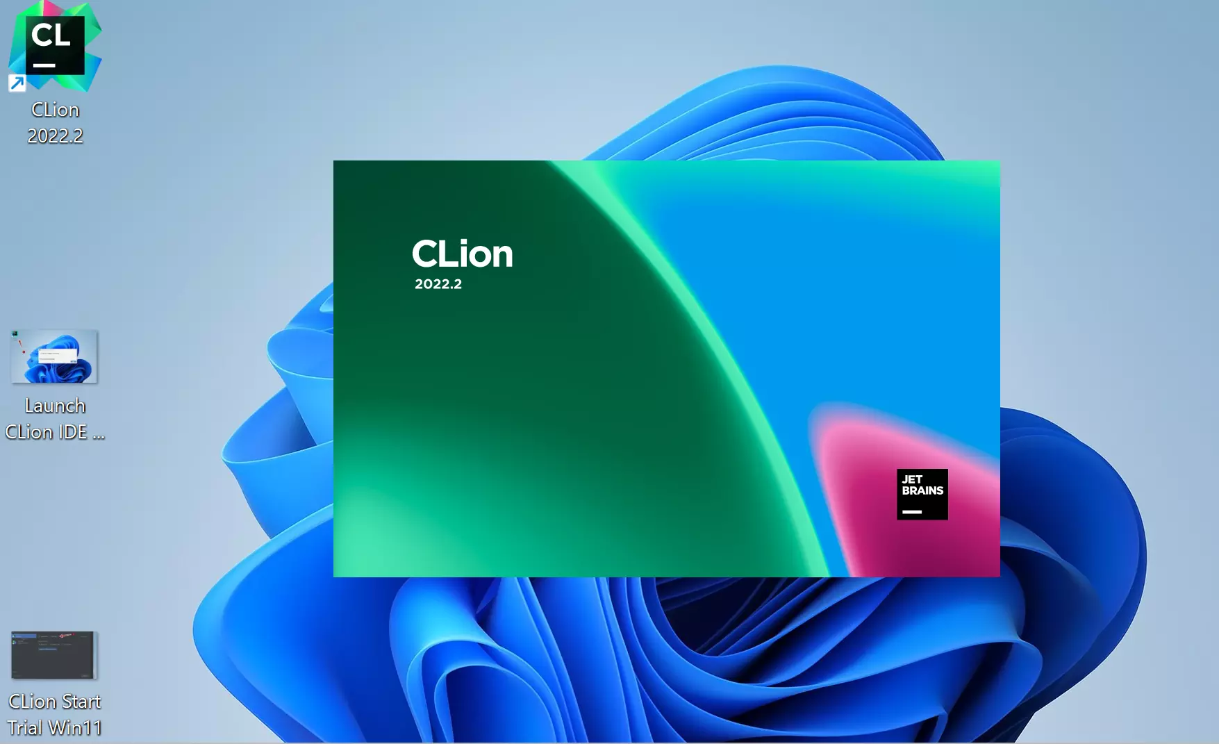 CLion Splash Screen