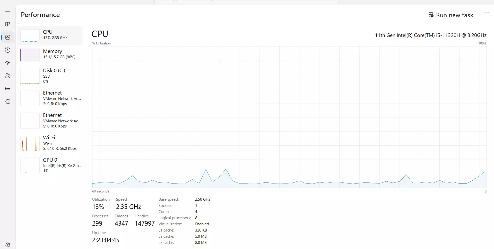 CPU Clock Speed