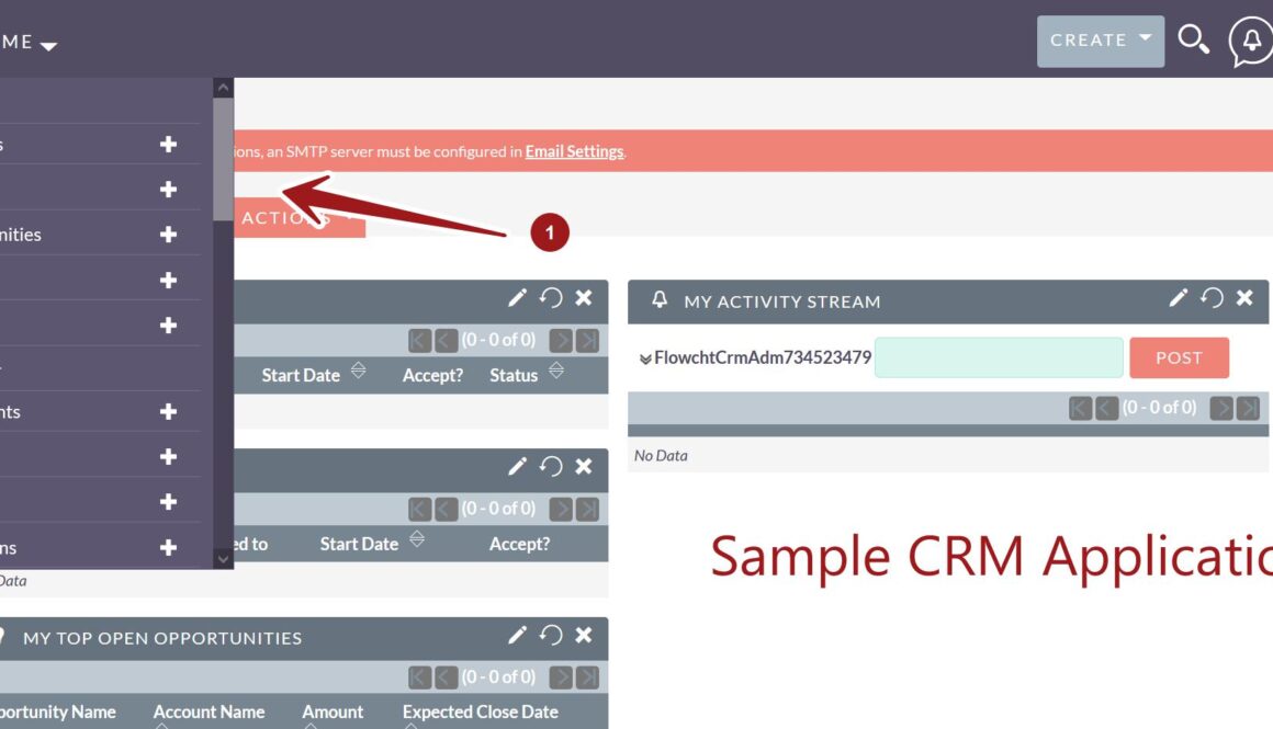 CRM Application