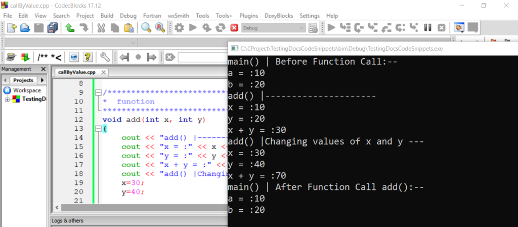 Call-by-Value and Call-by-Reference Example - TestingDocs.com