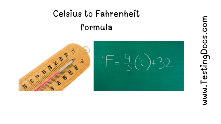 Algorithm to Convert temperature Fahrenheit to Celsius | TestingDocs