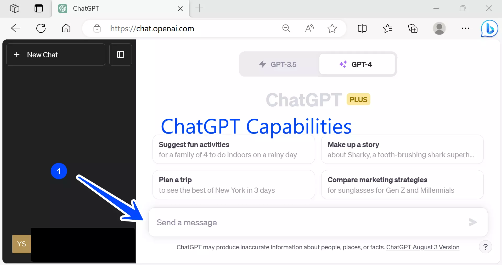 ChatGPT Capabilities