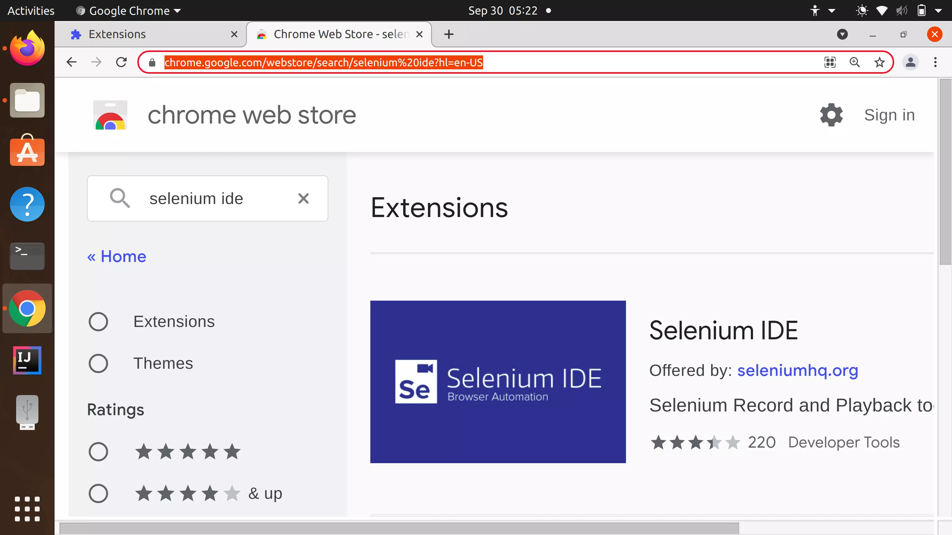 Chrome Web Store Ubuntu