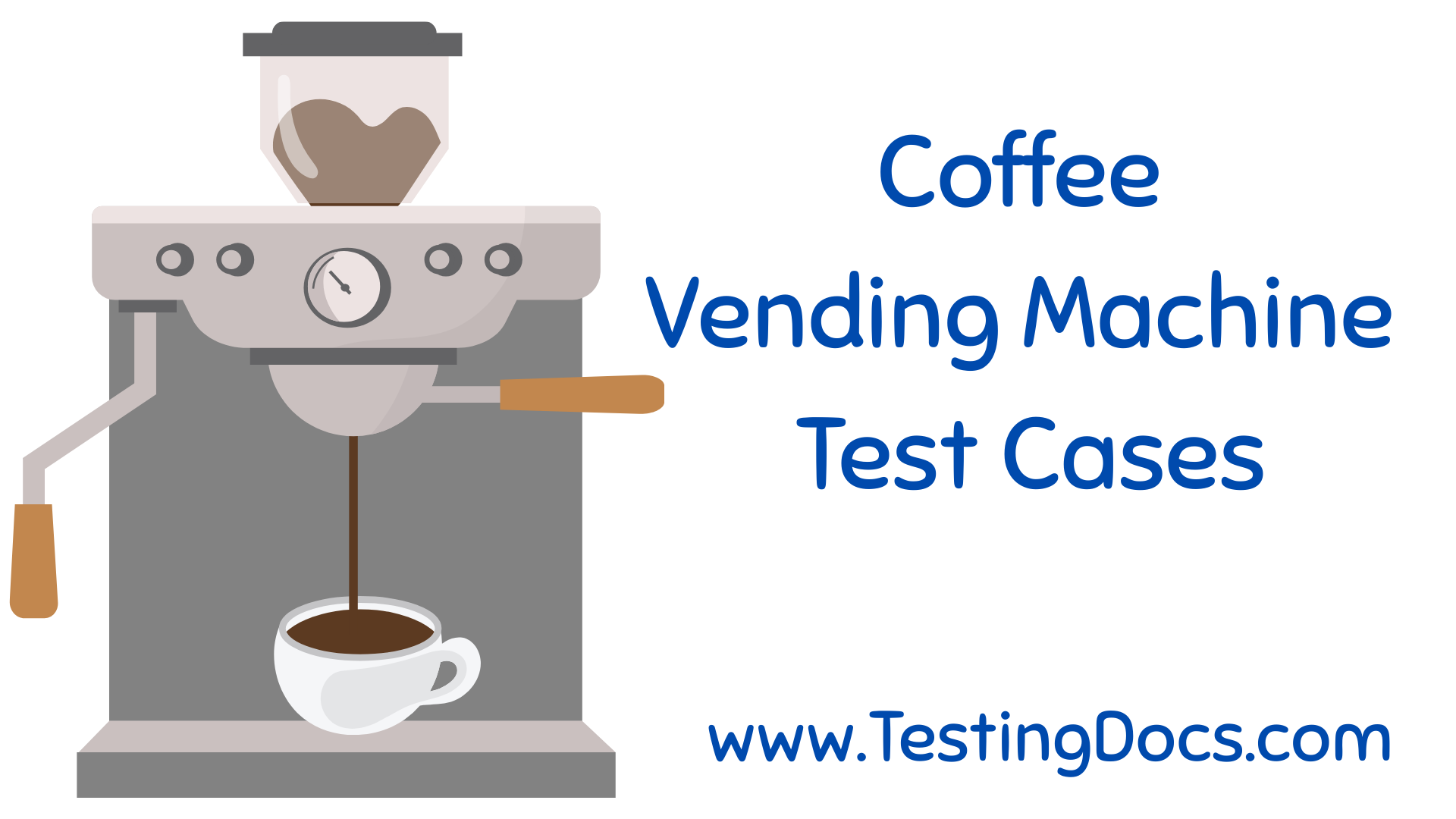 Coffee Vending Machine Testcases