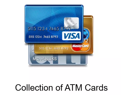 Collection Of ATM Cards