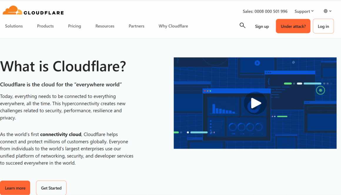 Content Delivery Network Cloudflare