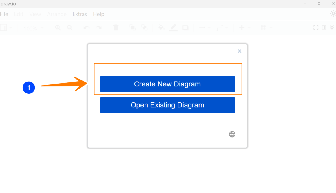 Create New Diagram Draw.io