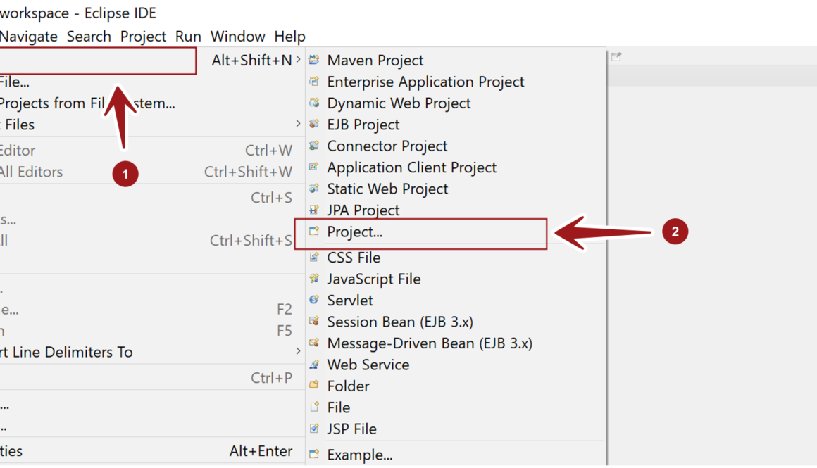 Create New Java Project
