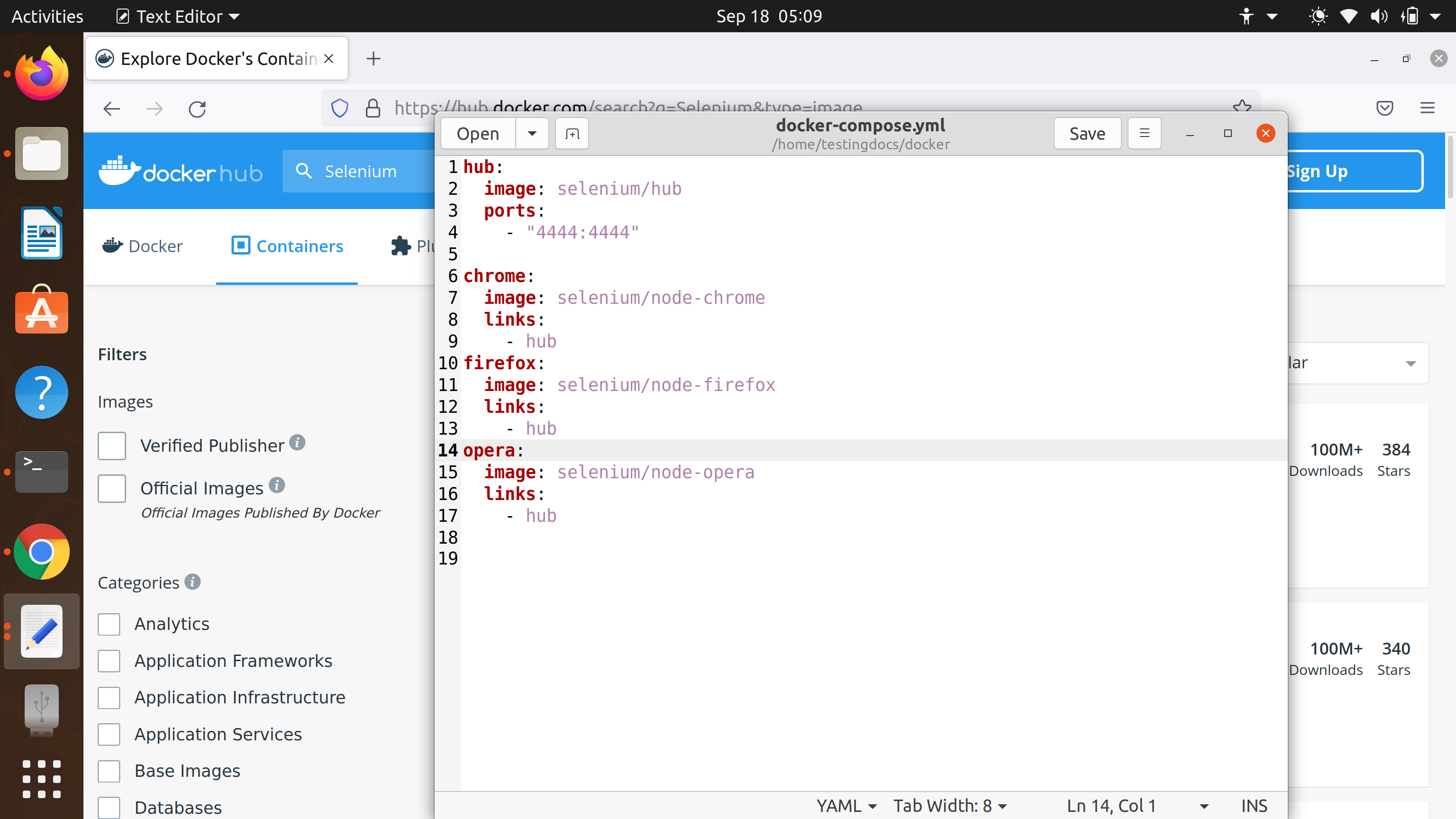 Docker Compose YAML File