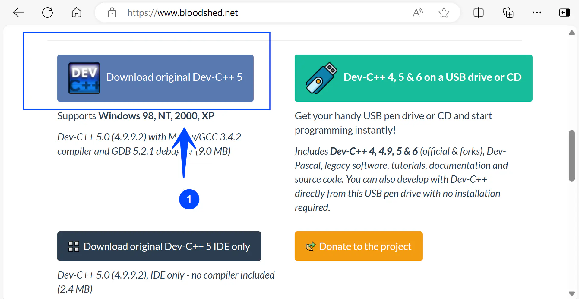Download DevC++ IDE