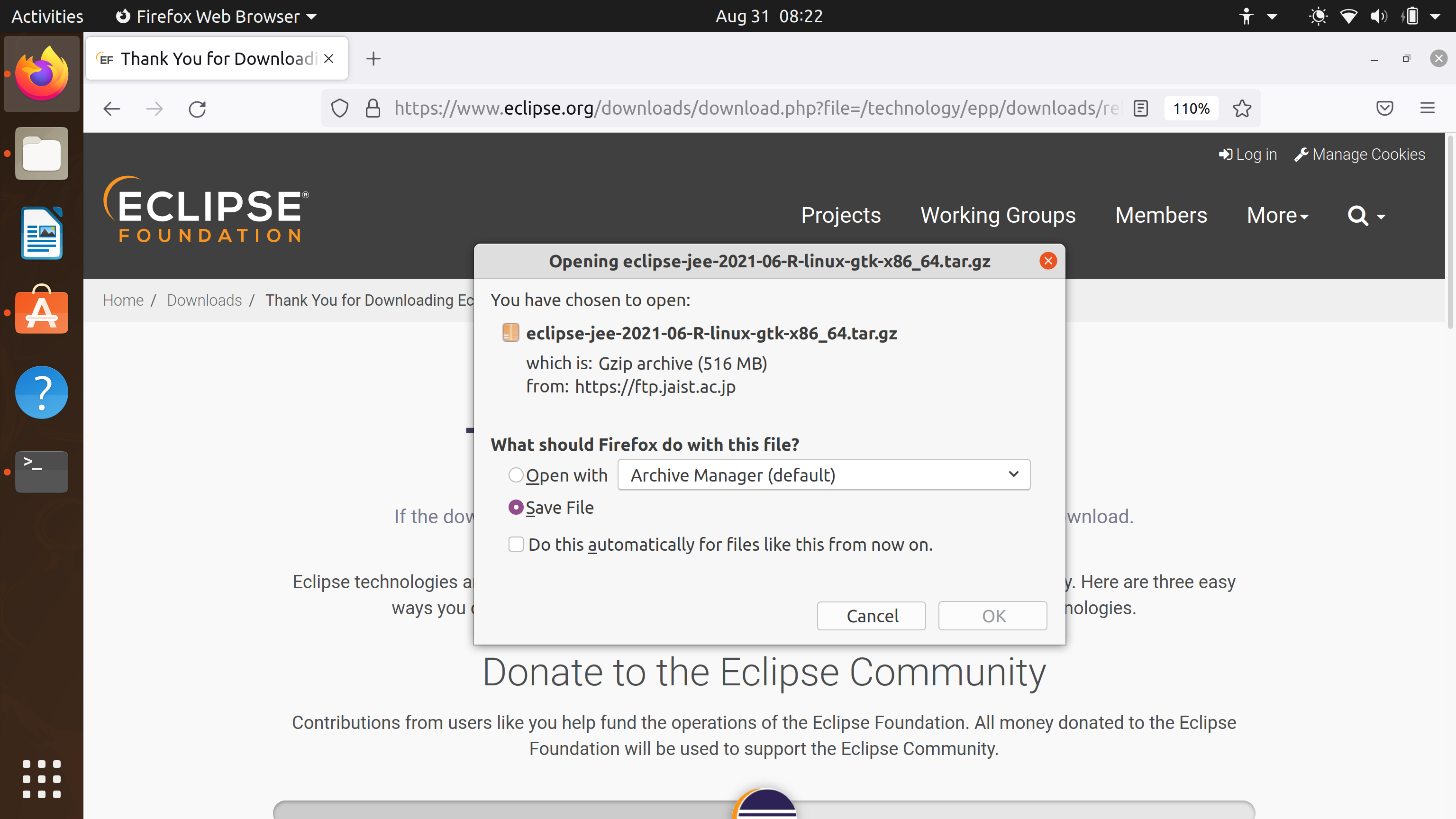 Download Eclipse Package