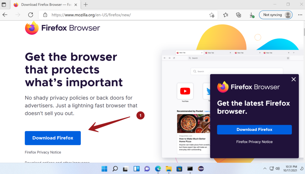 Download Firefox Windows 11