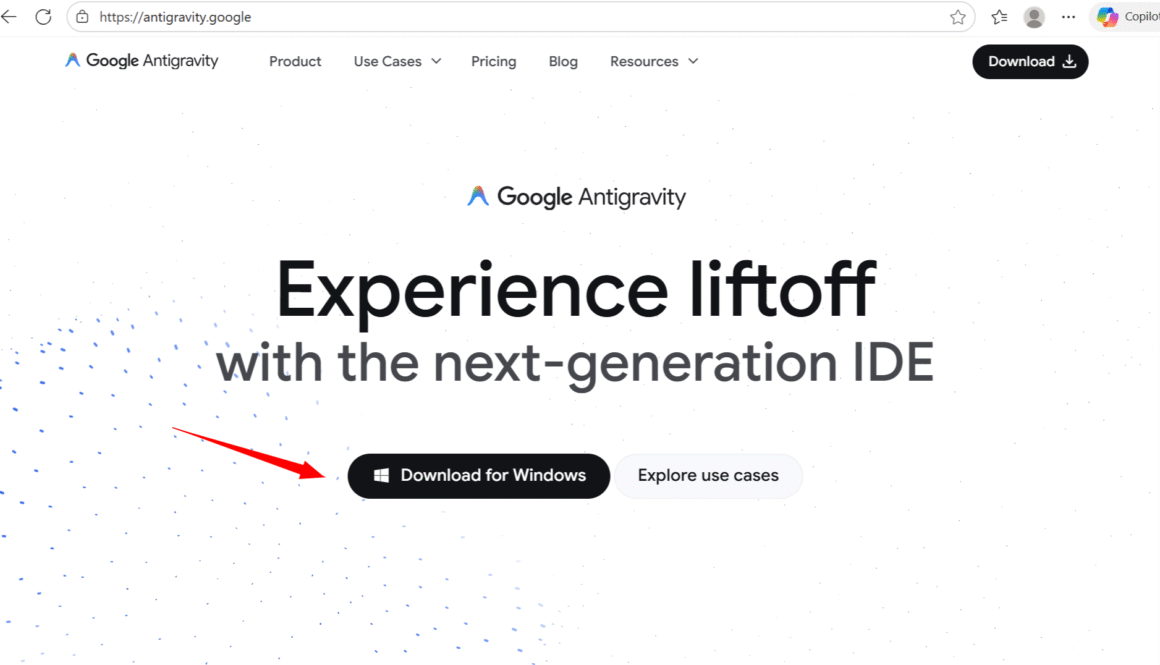 Download Google Antigravity IDE