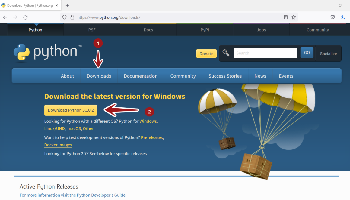 Download Python Windows 11