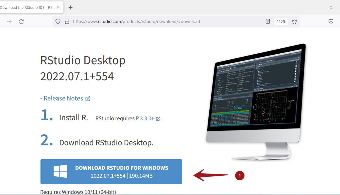 Download RStudio Desktop Windows