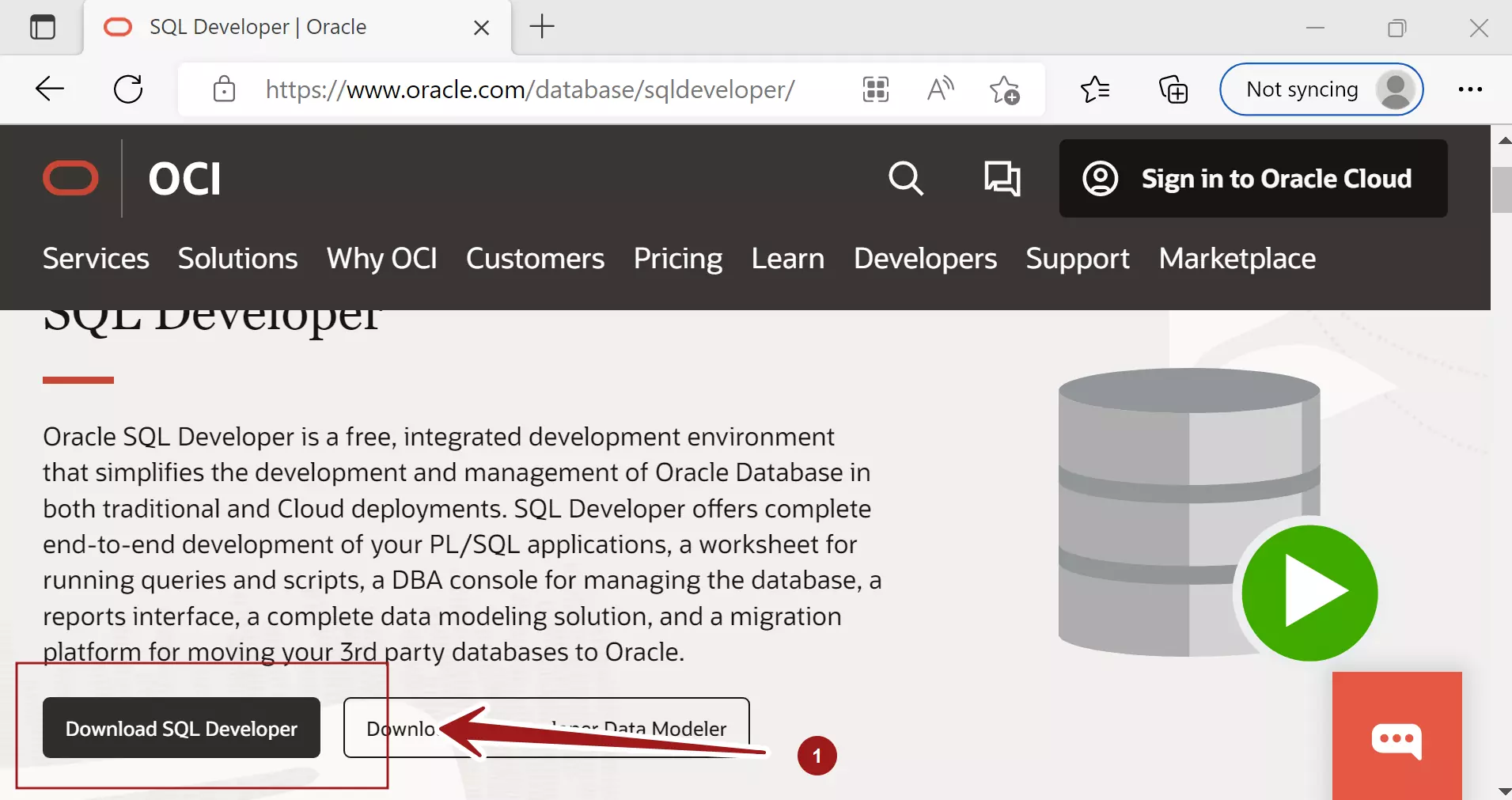 Download SQL Developer