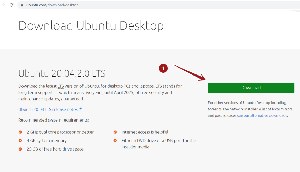 Download Ubuntu Desktop