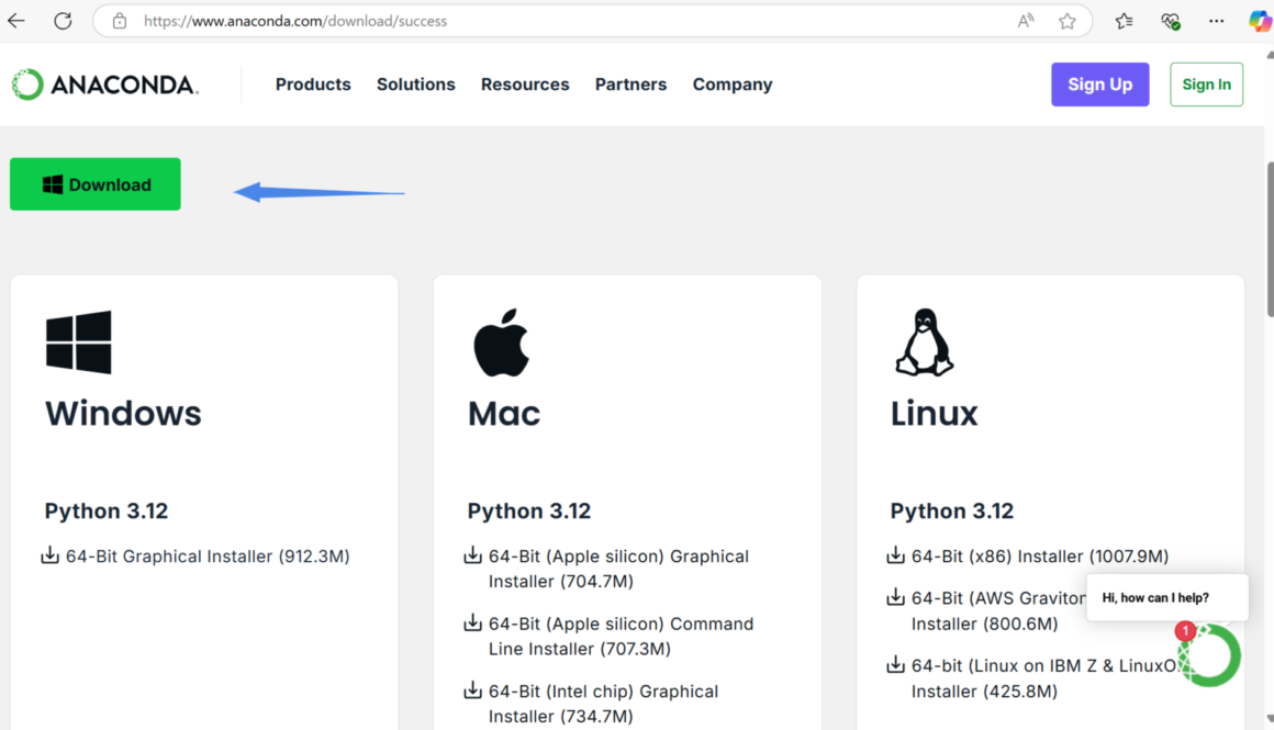 Download and Install Anaconda