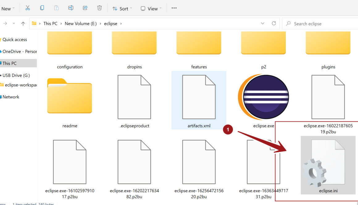 Eclipse IDE Configuration File