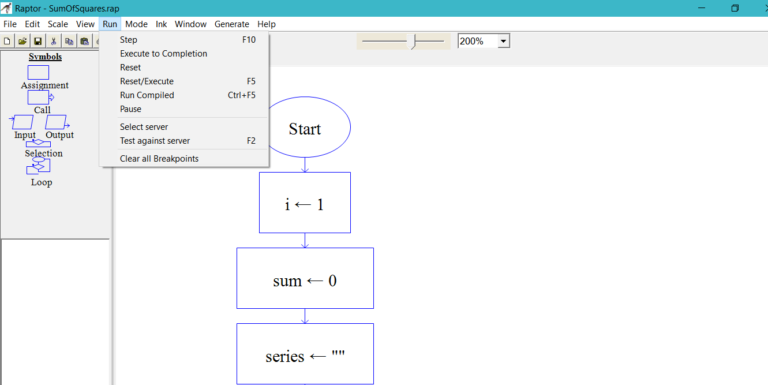Execute a Raptor Flowchart - TestingDocs.com
