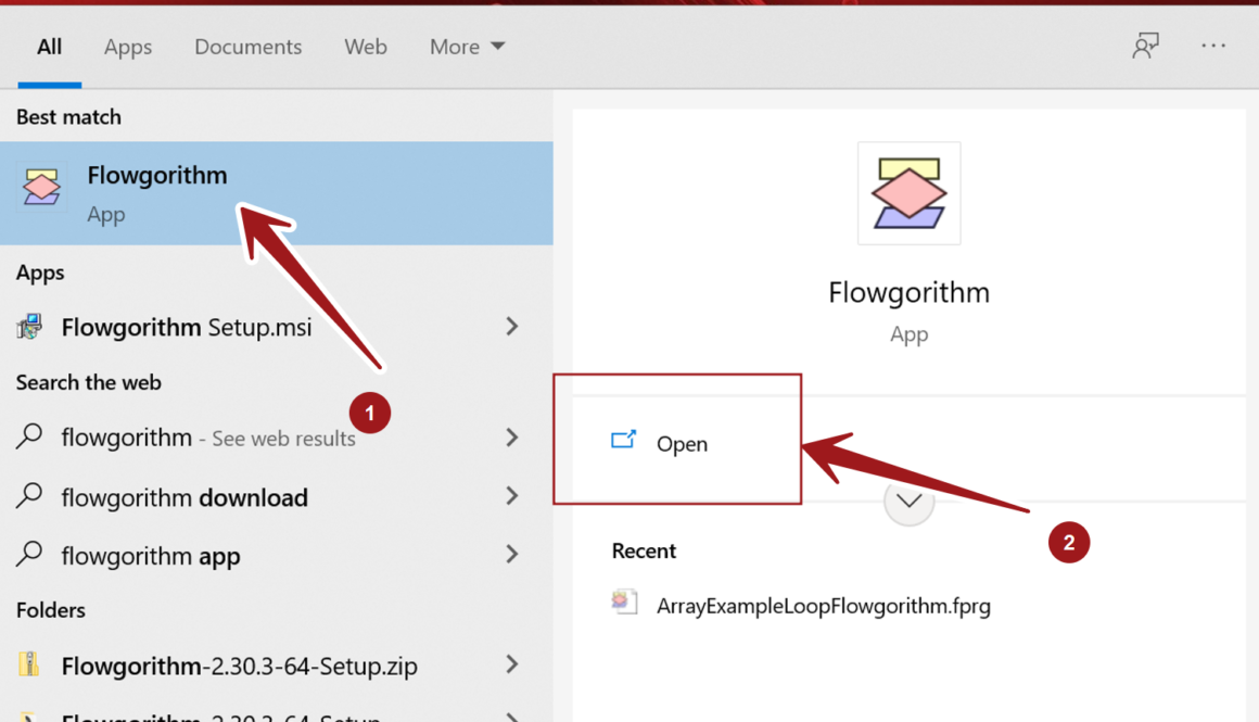 Flowgorithm App