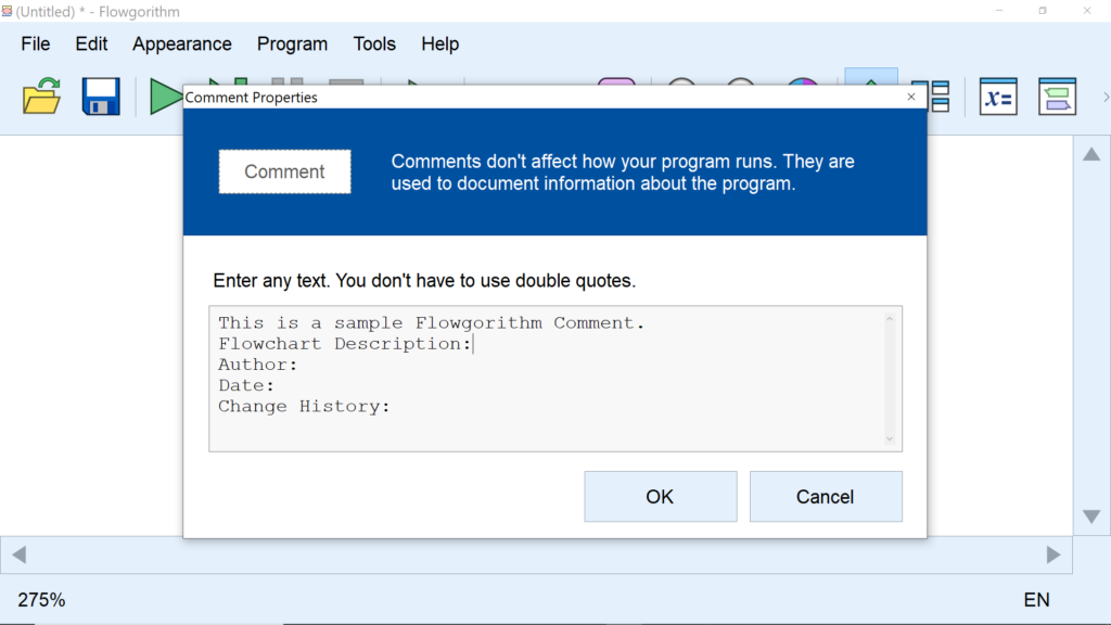 Flowchart Comment Box Flowgorithm Comment Statement | TestingDocs