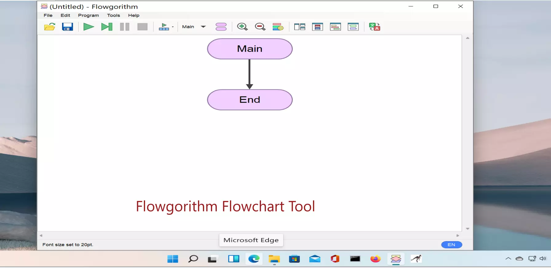 Flowgorithm Flowchart Tool