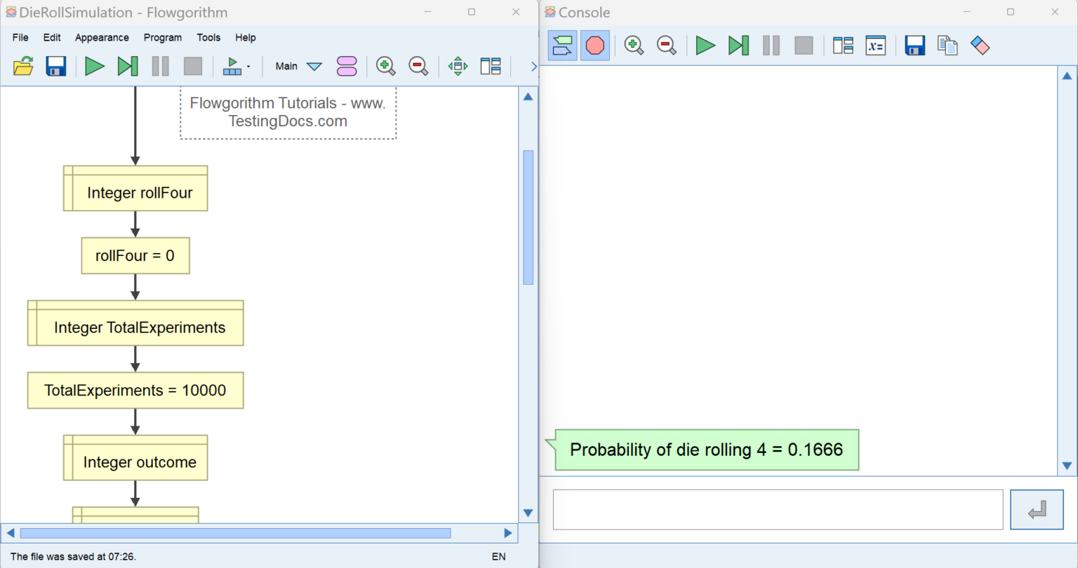 Flowgorithm Random Function - TestingDocs