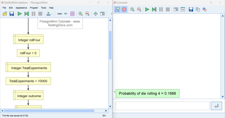 Flowgorithm Random Function - TestingDocs.com