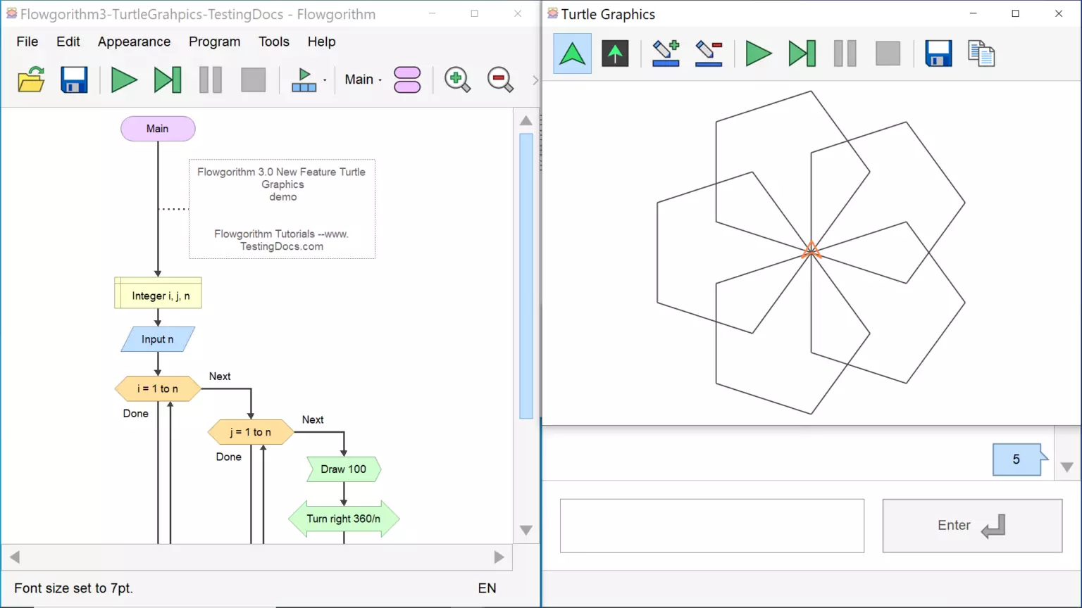 [Image: Flowgorithm-Turtle-Graphics-Flowchart-5-1536x864.png]