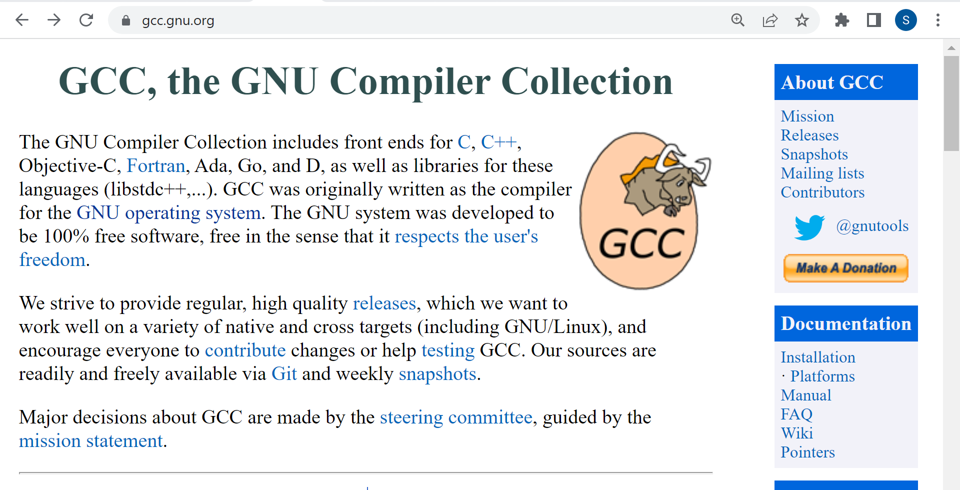 GNU Compiler Collection GCC